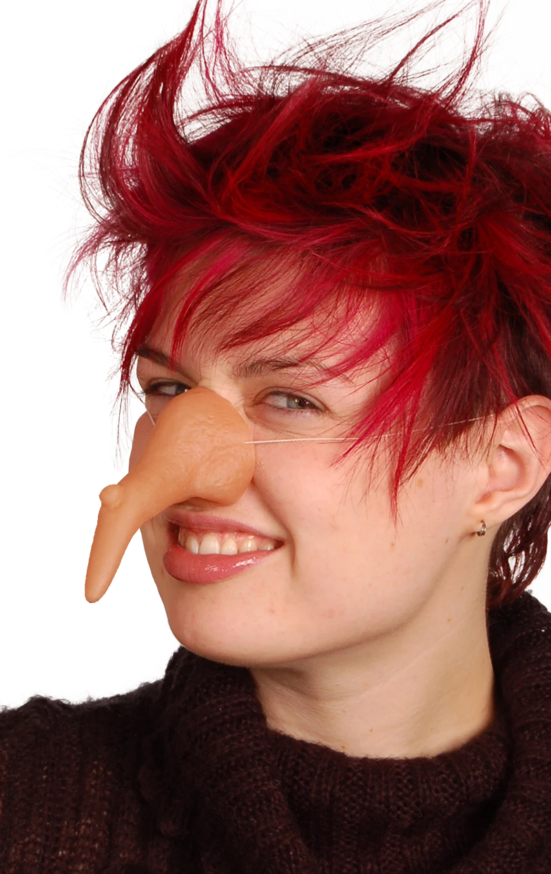 Smiffys Pointy Prosthetic Witches Nose Accessory 1 Smiffys Pointy Prosthetic Witches Nose Accessory