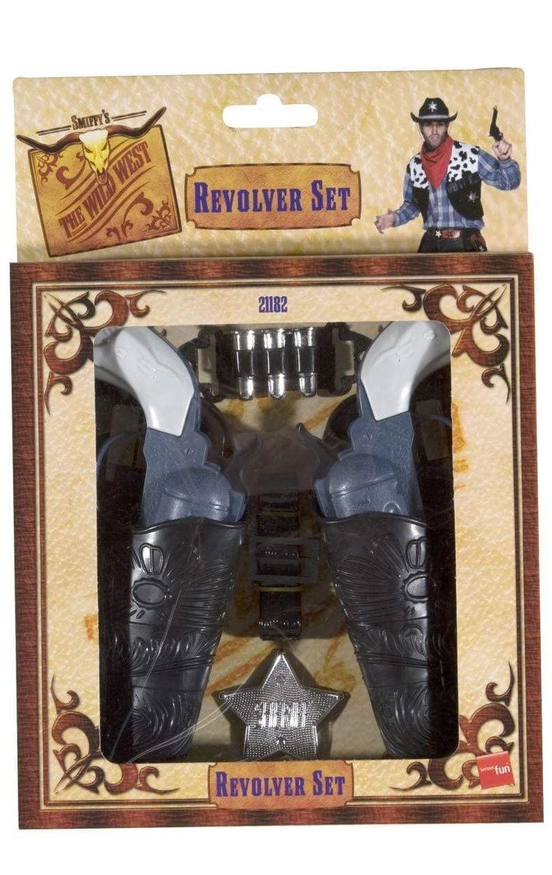 Smiffys Revolver Set Accessory 2 Smiffys Revolver Set Accessory - Image 2