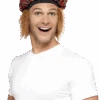 Smiffys Scottish Hat With Hair Accessory