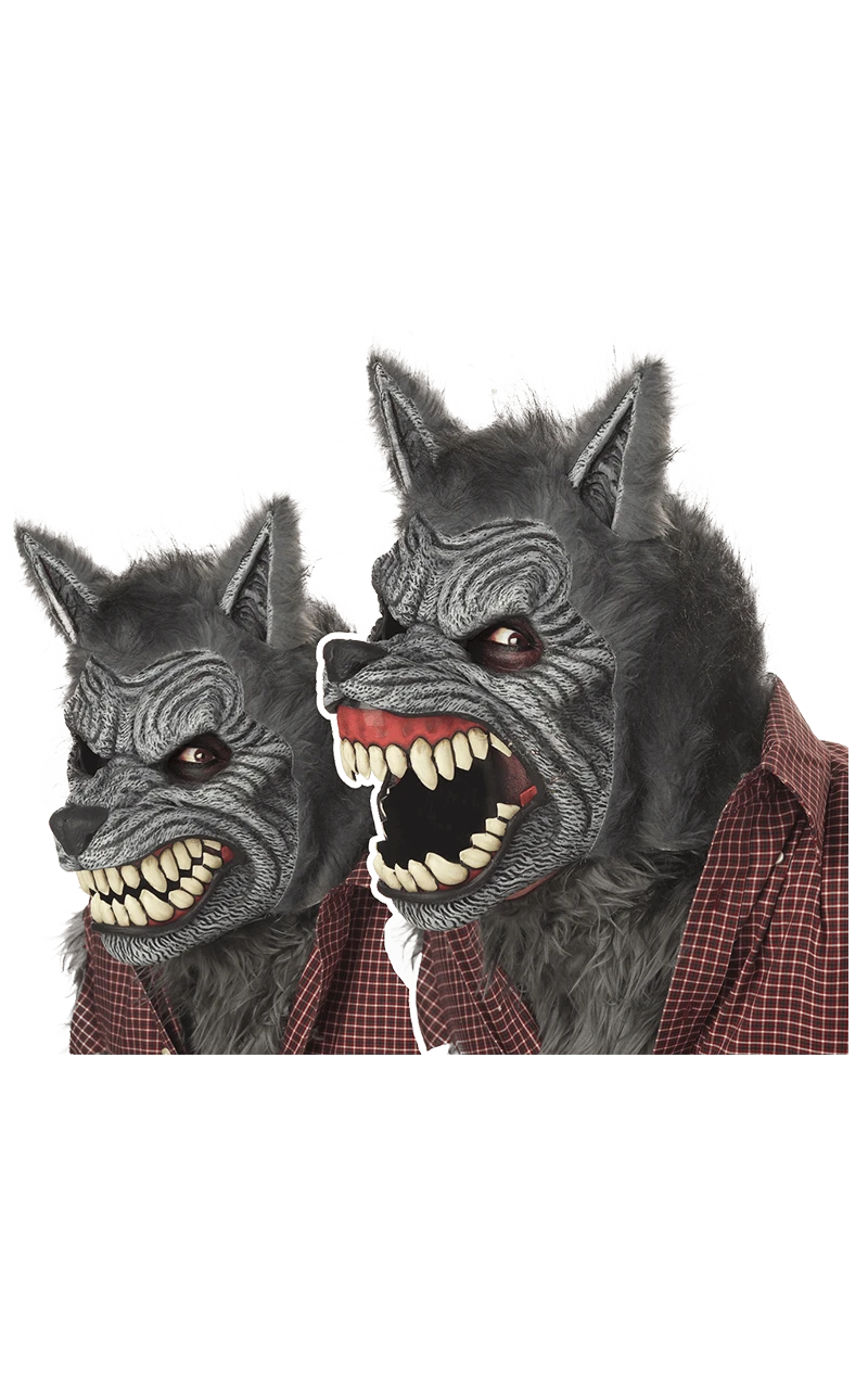 Werewolf Ani-Motion Facepiece 1 Werewolf Ani-Motion Facepiece