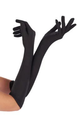 GENERIC Long Black Gloves