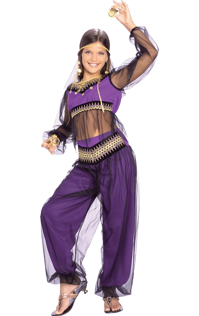 Kids Arabian Princess Costume 1 Kids Arabian Princess Costume