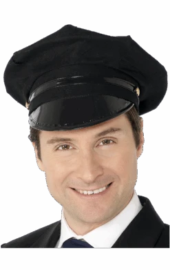 GENERIC Chauffeur Hat Accessory