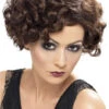 Smiffys 1920s Brown Flapper Wig