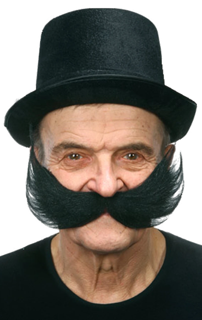 GENERIC Black Tsar Moustache Accessory 1 GENERIC Black Tsar Moustache Accessory
