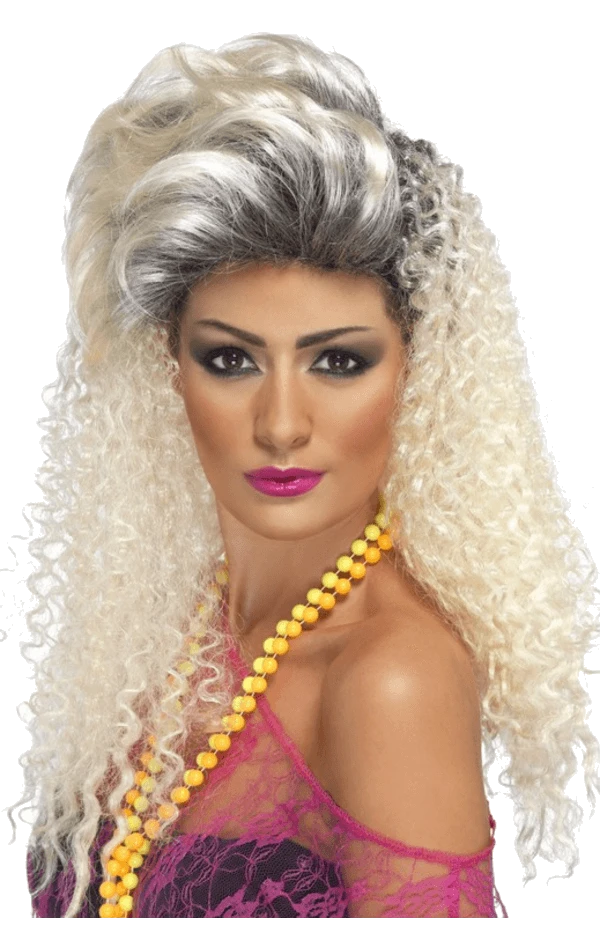 Smiffys 80s Crimp Wig 1 Smiffys 80s Crimp Wig
