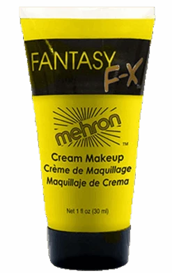 GENERIC Yellow Mehron Face Paint Accessory