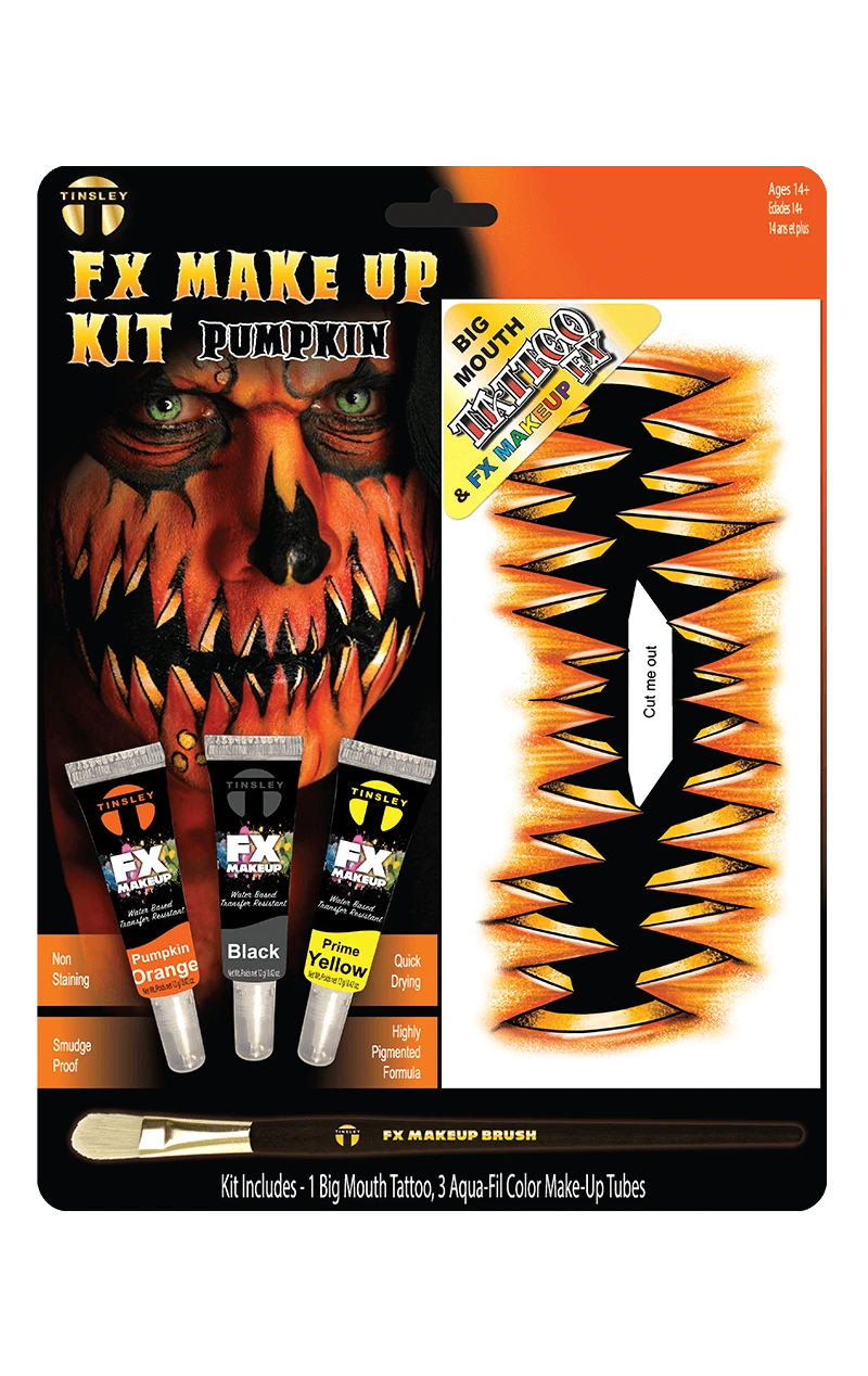 Pumpkin Makeup Kit 1 Pumpkin Makeup Kit