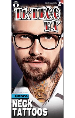 Cobra Neck Tattoo FX
