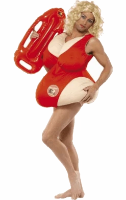 Smiffys Baywatch Swimsuit Costume