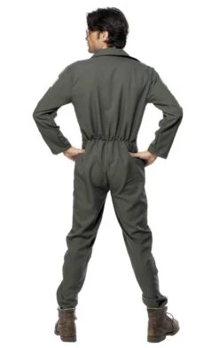 Smiffys Mens Top Gun Pilot Jumpsuit Costume 5 Smiffys Mens Top Gun Pilot Jumpsuit Costume -Halloween Costume Shop 00009048a02