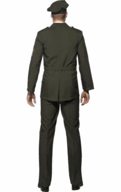 Smiffys Mens Wartime Military Officer Costume -Halloween Costume Shop 00009177a02