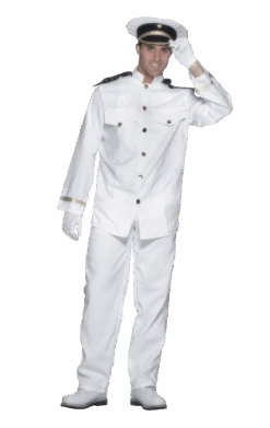 Smiffys Naval Whites Costume