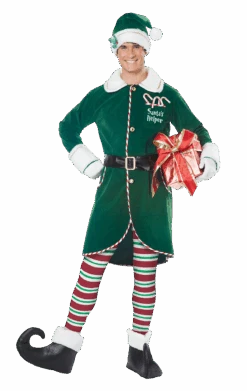 Adult Workshop Elf Costume
