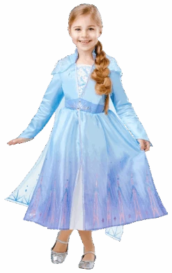 Kids Disney Frozen 2 Queen Elsa Costume