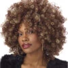 Foxy Fro Brown Afro Wig