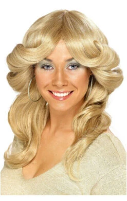 Smiffys Flick Light Blonde Wig