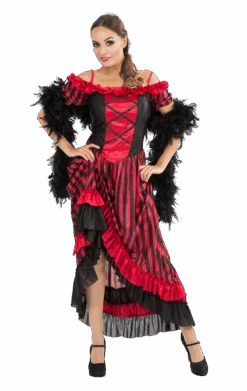 Adult Saloon Girl Costume