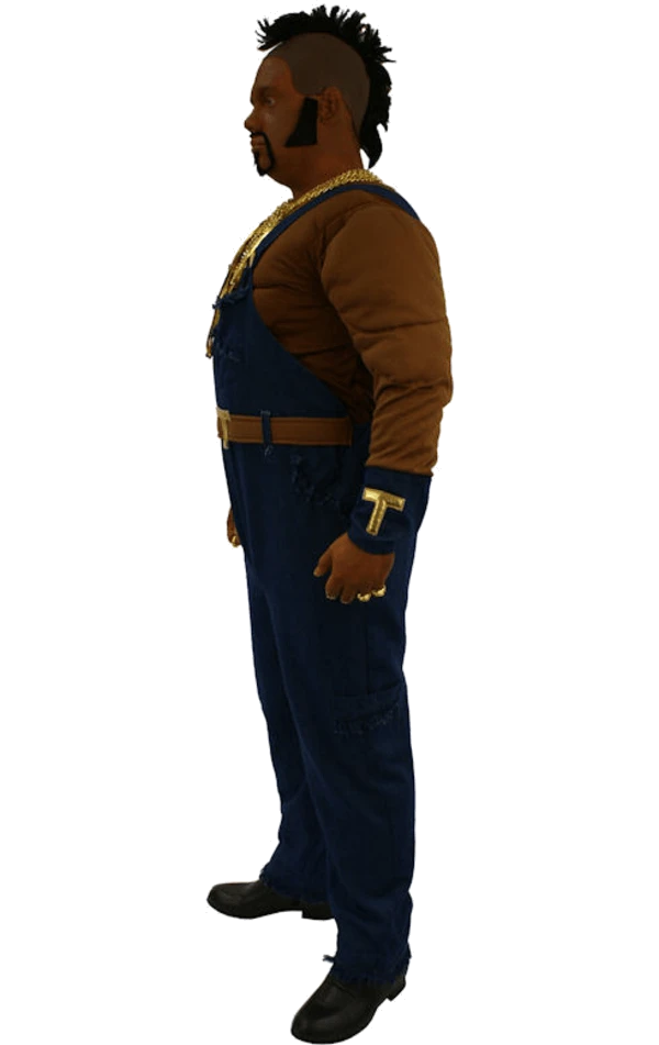 Adult The A Team Mr T Costume 2 Adult The A Team Mr T Costume - Image 2