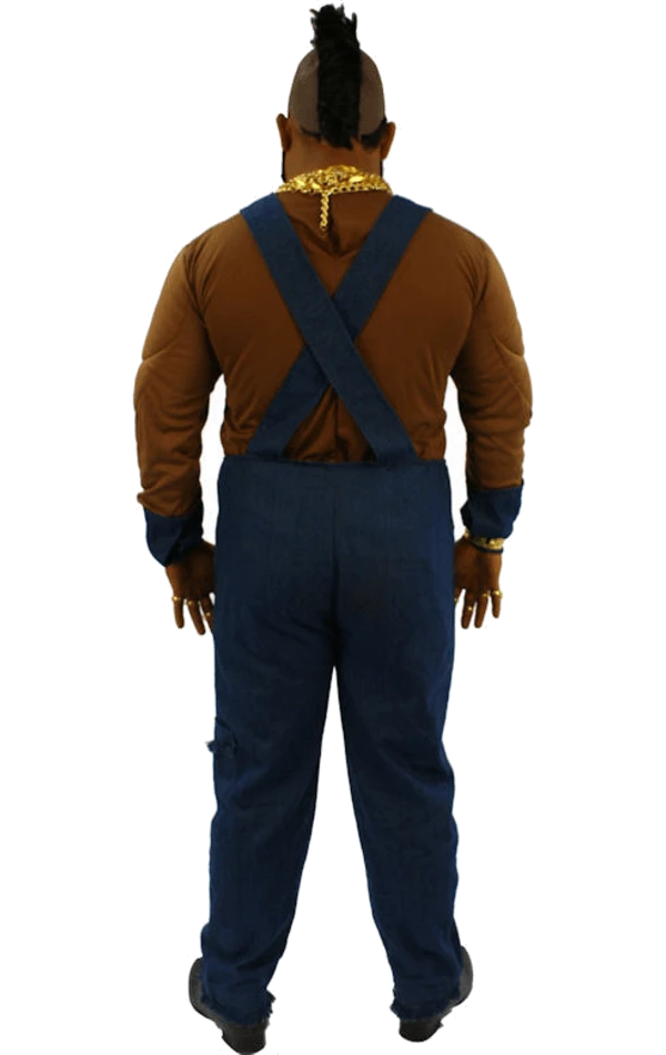 Adult The A Team Mr T Costume 3 Adult The A Team Mr T Costume - Image 3