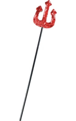 Sequinned Devil Trident