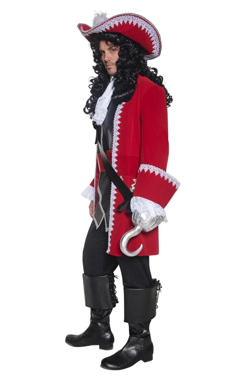 Smiffys Adult Captain Hook Costume 2 Smiffys Adult Captain Hook Costume - Image 2