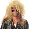 Heavy Metal Rocker Blonde Wig Accessory
