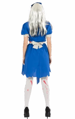 Womens Dark Alice In Wonderland Halloween Costume -Halloween Costume Shop 00012265a02