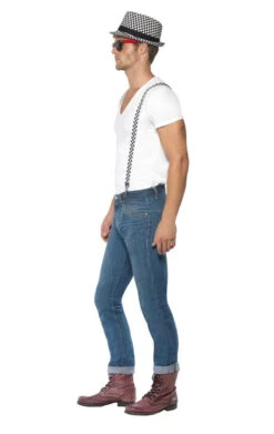 Smiffys 80s Monochrome Kit -Halloween Costume Shop 00012649a02