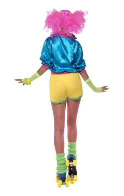 Smiffys Womens 80s Roller Disco Girl Costume -Halloween Costume Shop 00012650a02