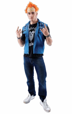 Mens Vyvyan The Young Ones Costume