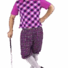 Mens Pink Pub Golf Costume