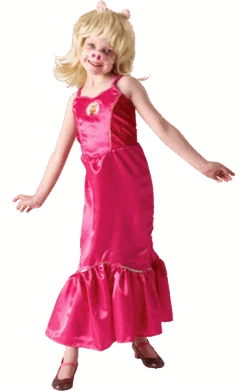 Kids Miss Piggy Muppets Costume