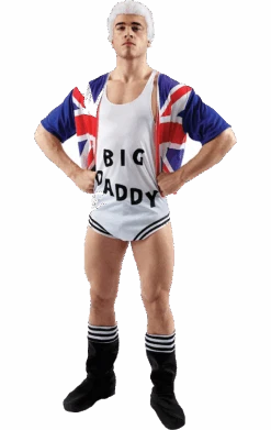 Mens Big Daddy Wrestler Costume