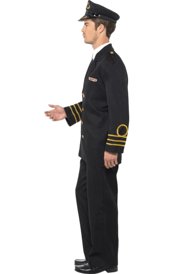 Smiffys Navy Gent Costume 2 Smiffys Navy Gent Costume - Image 2