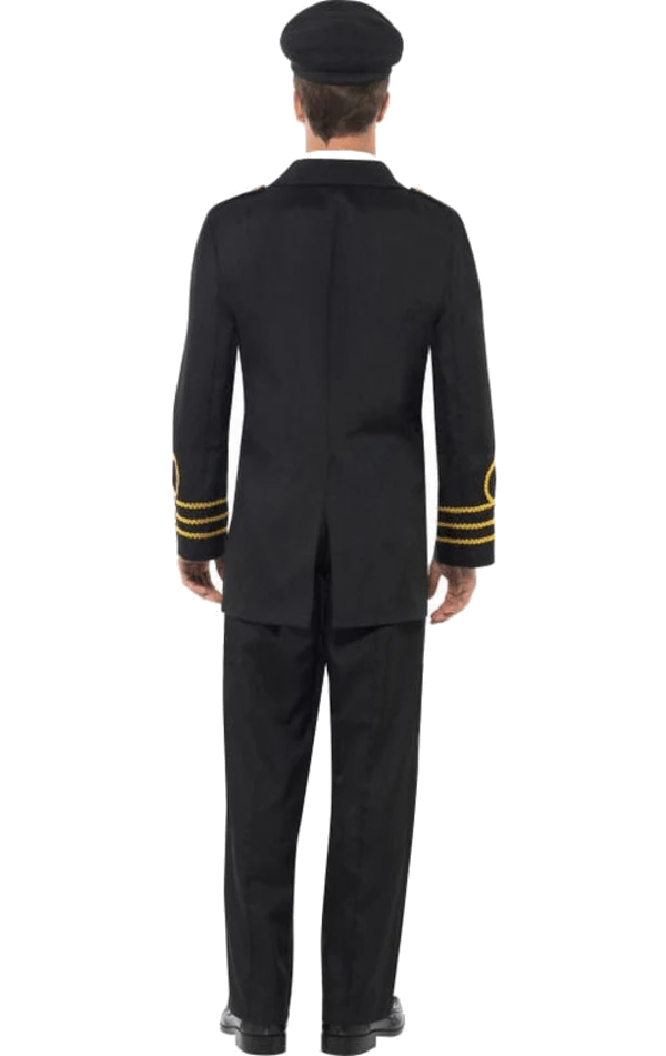 Smiffys Navy Gent Costume 3 Smiffys Navy Gent Costume - Image 3
