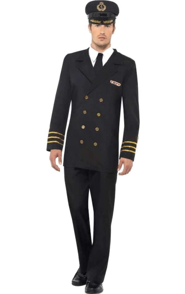 Smiffys Navy Gent Costume 1 Smiffys Navy Gent Costume