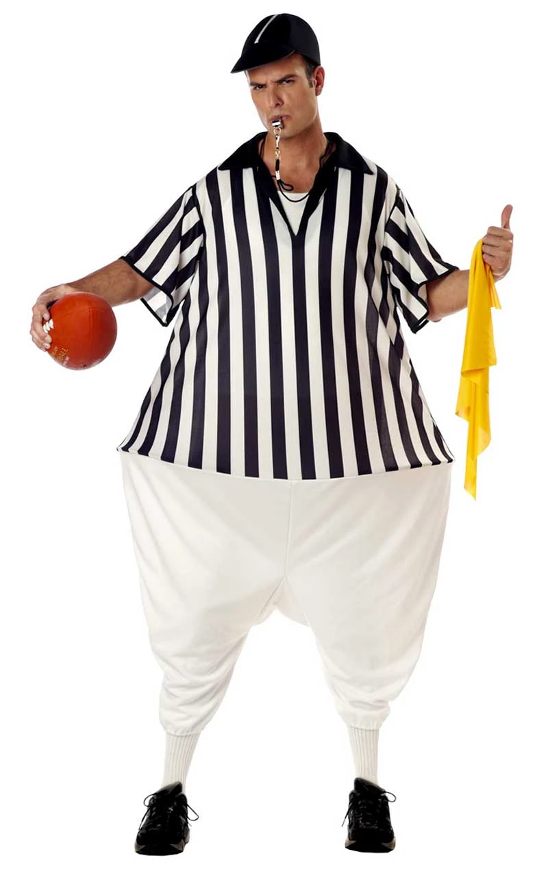 Fat Referee Hoopster Costume 1 Fat Referee Hoopster Costume