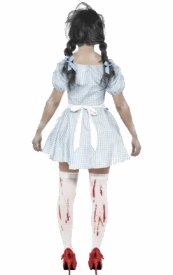 Smiffys Womens Zombie Halloween Dorothy Costume -Halloween Costume Shop 00014575a02