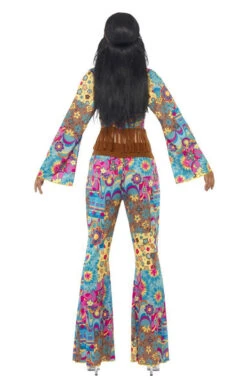 Smiffys Flower Hippy Costume -Halloween Costume Shop 00015145a02