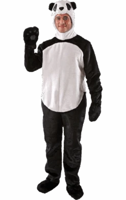 Adult Fluffy Panda Costume