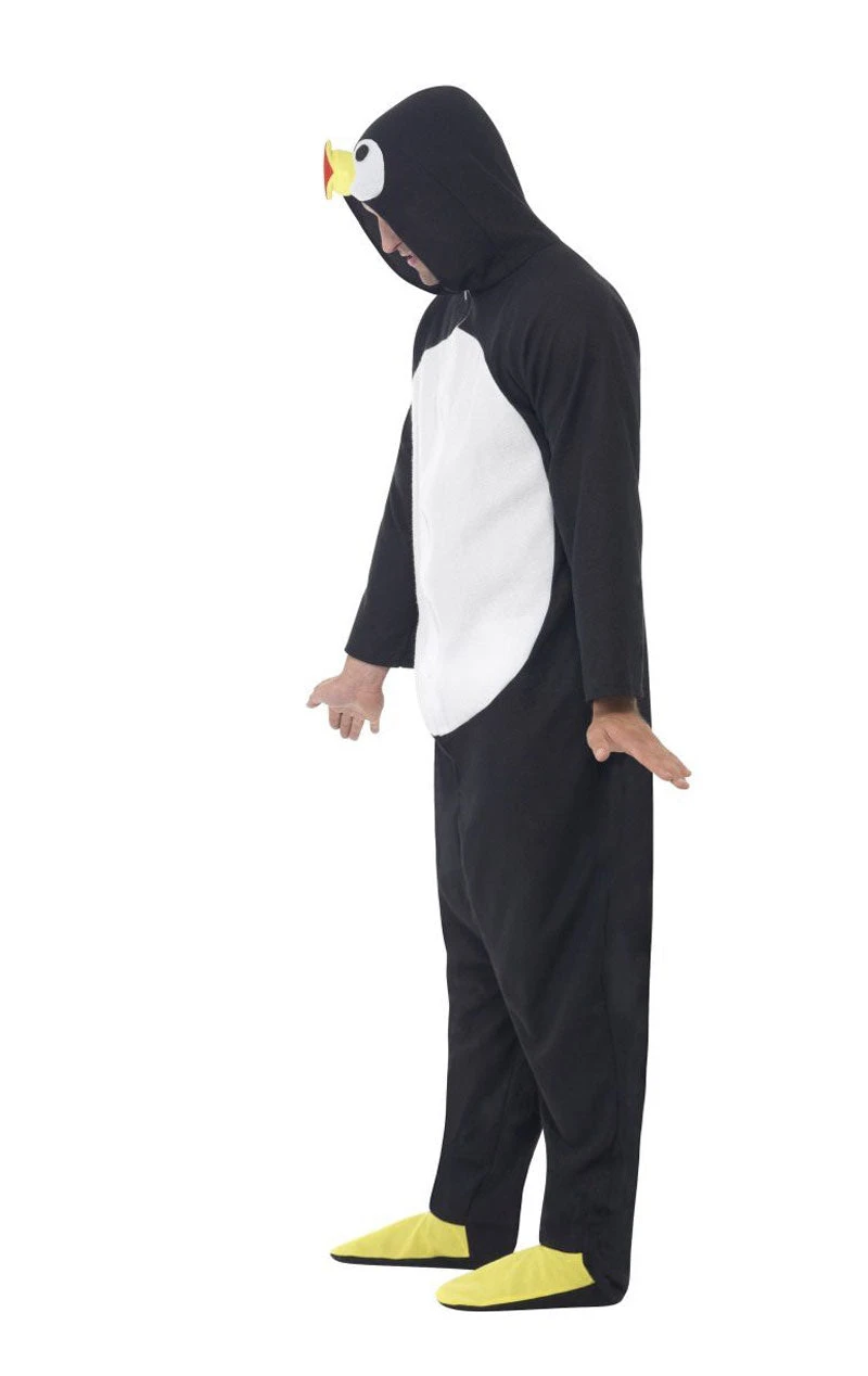 Smiffys Penguin Onesie Costume 2 Smiffys Penguin Onesie Costume - Image 2