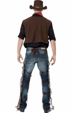 Smiffys Wild West Cowboy Costume -Halloween Costume Shop 00015707a02