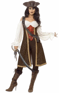 Smiffys Miss Swashbuckle Costume