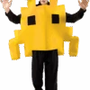 Yellow Space Invader Costume