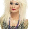 Smiffys Crimped Blonde Wig