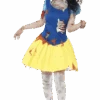 Smiffys Womens Zombie Snow White Halloween Costume