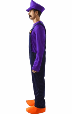 Waluigi Super Mario Costume -Halloween Costume Shop 00016894a01