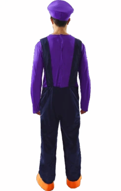 Waluigi Super Mario Costume -Halloween Costume Shop 00016894a02
