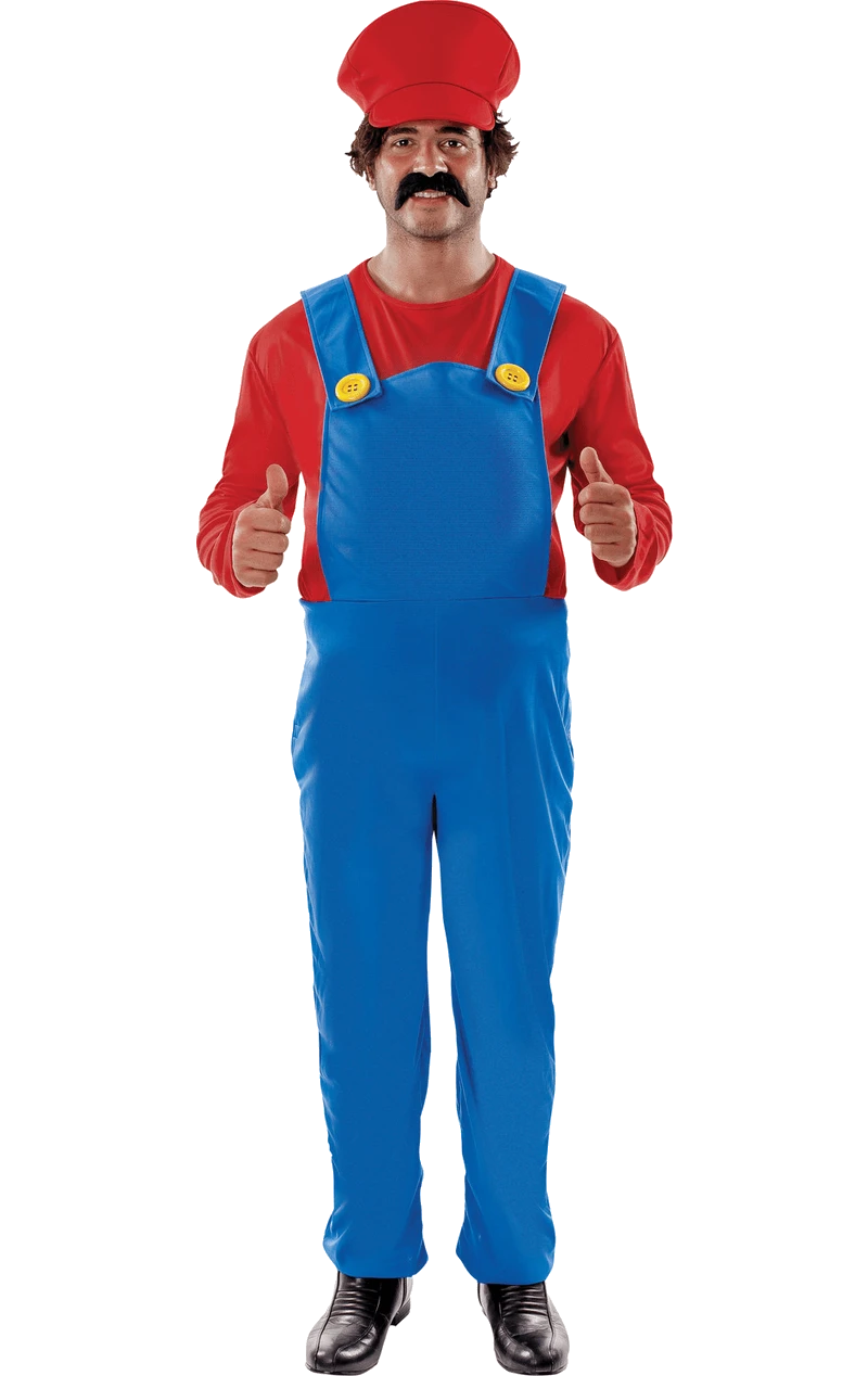 Plus Size Super Mario Costume 1 Plus Size Super Mario Costume